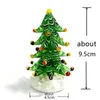 Dekorative Objekte Figuren Miniatur Murano Glas Weihnachtsbaum Home Tischplatte Dekoration Handwerk Ornamente Weihnachtsfestival Party Spielzeug Geschenke