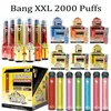 BANG pro Max Switch XXL Duo jednorazowe papierosy elektroniczne 2 w 1 urządzenie 8 ml strąki 1100 mAh 2000 2500 Puffs Vape Szybki statek