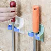 Crochets Rails durables salle de bain sur le mur porte-vadrouille brosse balai cintre outils de nettoyage organisateur supports de rangement supports