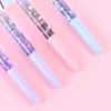 Cartoon Unicorn Quicksand Black Ink 0.5mm Gel Pennor Stardrone Studenter Gel-Pen Writing Supplies Office School