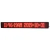 Hong Hao Scrollen LED-display Moving Text Sign Red Color Big Size Semi-Outdoor Gebruik