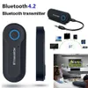 Bluetooth Audio Transmitter Adaptateur Car Kit GT-09S BT V4.2 USB Alimentation Stéréo 3.5mm AUX Pour TV Casque PC Ordinateur Portable Home Sound System