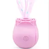 EPACK Rose Zuigende vibrators Trillingen Springende eieren Vrouwelijke seksspeeltjes Afstandsbediening Trooster 40WE