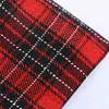 Moda Plaid Twill Spodenki Kobiety Vintage Dekoracyjne Metalowe Przyciski Wysoka Talia Powrót Zipper Kobiet Krótkie spodnie Mujer 210430