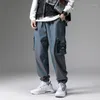 Mens Cargo Pants Sweatpant 2022 Harem Male Streetwear Fashion Casual Jogging Harajuku Hip Hop Trousers Men's