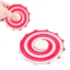 Decompress toy candy color gyro double - sided UV printing spinning disc