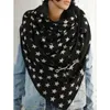 Winter Scarf Women Printing Fashion Retro Kvinna Multi-Purpose Shawl Luxury Scarves Oct 21st Cykling Kepsar Masker