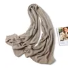 Soft Cashmere Knit Scarf for Women Warm Winter Scarves Hijab Solid Pashmina Lady Shawl Wrap Double Side Unisex Scarfs 2020