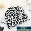 Czapki Weooar Winter Dla Kobiet Mężczyźni Czapki Dzianiny Kapelusz z Earfaps Luksusowy Leopard Moda Ciepłe Czapki Czapki Hip Hop Gorros Cena fabryczna Expert Design Quality Najnowsze