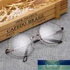 Unisex Vintage Yuvarlak Okuma Gözlükleri Metal Çerçeve Retro Kişilik Koleji Tarzı Gözlük Temizle Lens Gözlük Çerçeveleri Fabrika Fiyat Uzman Tasarım Kalitesi