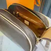 M47528 KING men's cases handbag wash bag luxury designer fashion lady beauty double zipper large capacity cosmetic storage ba268H