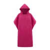 Microfiber Rápido Seco Wetsuit Mudando Robe Poncho Toalha com Hood para Nadar, Praia, Leve, Poncho da Praia Surf