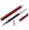 1 stks Penter Gel Pen BLN665 Metalen Sneldrogend Waterdichte Naaldbuis Pen 0.5mm Business Signature Office Low Gravity 0.5mm 210330