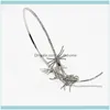 Hair Jewelry Jewelryhair Clips & Barrettes Rhinestone Tassel Girl Headband Fashion Temperament Korean Version Of Snowflake Fringed Aessorie