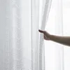 Cortina cortinas lace princesa branca tule cortinas para sala de estar Europeia estilo janela malha de malha menina