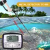 Metalldetektorer Detektor 2022 Professionell djup vattentät känslig sökning Gold Digger Treasure LCD-skärm