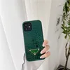 Modemerk ontwerper telefoonhoesjes voor iPhone13 Pro Max 12 Mini 11 Luxurys Leather Case Crocodile Patroon Hoge kwaliteit Mobile Shel2162232