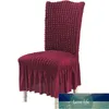 Seersucker Chair Cover do jadalni Banquet Slipcover z Spódnicą Elastyczne Posiedzenie Siedzib Miejsce Home Decor Obejmuje Cena Fabryczna Ekspert Quality Najnowsze styl