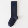 Calzini per bambini calzini in fila calzini lunghi bambini ginocchiera di cotone alta mesh in stile spagnolo bambini 0-12 anni calzini traspiranti 5 paia