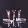 Mini Ekorre Glas Mouth Filter Tips med cigarettmunstycke Rullande spets SteamRoller Tobak Rökning Torka örthållare 8mm dia