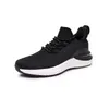 Hotsale non-marque chaussures de course hommes femmes noir blanc gris bleu clair léger respirabilité hommes formateurs baskets de sport