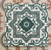 Retro dark green tiles 300 mm kitchen bathroom wall vitrolite living room balcony anti slip floor tile