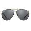 Haimaitong 2021 Nya män polariserade solglasögon 7 färger metallram UV400 Man körglasögon med låda