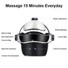 Elektrische Heizung Neck Kopf Massage Helm Luftdruck Vibration Therapie Massager Musik Muscle Stimulator Gesundheit Care220