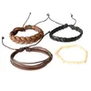 Charm Bracelets OTOKY Leather And Bead Fashion Women Multilayer Handmade Wristband Bracelet Bangle Men Beads Cool