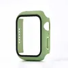 Hard pc watch cover with tempered glass case for Apple iwtach 7 6 5 4 3 2 41MM 45MM 44MM 42MM 40MM 38MM