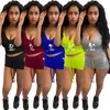 Sommer 2023 Neue Frauen Trainingsanzüge Mode T-Shirt Desinger Brief Yoga Anzüge Zwei Stück Set Casual Gedruckt Kurzarm Hohe Qualität frauen Kleidung