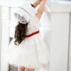 Marques robes espagnoles pour enfants fille lolita princesse vêtements infantile fête d'anniversaire robe blanche bébé filles boutique frocs 210615