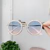 Fashion Kids Sunblock Leopard Print Irregular Children Sunglasses Ultraviolet-proof Child Glasses Travel Decoration Accessories