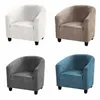 Stretch Velours Canapé Couverture Loisirs Club Chaise Housse Baignoire Canapé Élastique Fauteuil Lavable Protecteur 211116