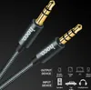 HOCO 3,5 mm Jack Aux Kable Audio Kabel z Mikrofonem Mikso do M Głośnik Drutowy Słuchawki Samochody Smart Telefon Muzyka Sound Adapter Cord