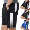 Oline Mannen Running Shorts Ribbon Sneldrogend Ademend Plus Size Casual Sweatpants Katoen Zomer Basketbal Workout 210721