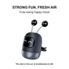 Cute Robot Car Vent Clip Aromatherapy Fragrance Essential Oils Diffusers Accessories Cartoon Perfume Air Freshener Home Decoration