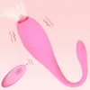 Vibromasseur léchant la langue 7 modes masseur vibrant vibrateur point G mamelon sucer stimulateur de Clitoris jouets sexuels étanches pour les femmes