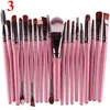 Envío rápido de Eub Juego de pinceles de maquillaje cosmético Base en polvo Sombra de ojos Delineador de labios Herramienta de pincel de labios Marca Pinceles de maquillaje herramientas de belleza 10set