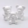 Decorative Flowers & Wreaths 1Pcs Modelling Polystyrene Styrofoam White Foam Bear Mold Teddy For Valentine's Day Gifts Birthday Party Weddin