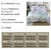 Bonenjoy Pla Cool Fiber Pościel Zestawy Queen King Size Kwiatowy Drukowany Duvet Cover Twin Bedclothes Do Summer Set Set 210615