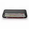 Card Holders Men's Leather Case Thin Coin Purse Sort Wallet Slim Luxurious Skin Envelope Style Soft Knitting Container