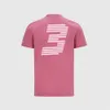 Special offer 2021 new F1 quick-drying short-sleeved short-sleeved MCL Norris round neck T-shirt Formula One Ricardo fans sports187v