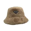 冬のバケットハットデザイナーキャップメンレディース野球漁師帽子ファッションfedora快適な豪華な素材ビーニーカシミアCASU3958426
