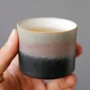 Vintage Japanese Cup Grov Pottery Cup Master Bowl Kinesisk uppsättning Drinkware Ware Decor Crafts