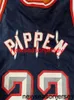 Genähte Vintage-Champion-Scottie-Pippen-Jersey-Stickerei, Größe XS-6XL, individuelle Basketball-Trikots mit beliebigem Namen und Nummer