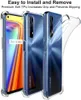 1.5 ملليمتر وسادة هوائية مكافحة صدمة كريستال واضح حالات tpu غطاء ل realme gt 5 جرام 5 6 7 8 برو v13 c25 100pcs / lot