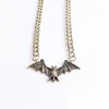 Fashion Vintage Punk Gothic Bat Chain Necklace For Women Animals Choker Halloween Collar Hip Hop Girls Jewelry Gift