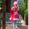 Costume da cameriera Cosplay Animazione Spettacolo Ristorante giapponese Lolita-Carino lavoro Anime1816