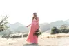 Chiffon Sequins Maternity Dresses for Photo Shoot Long Maternity Photography Props Klänningar för gravida kvinnor Y0924